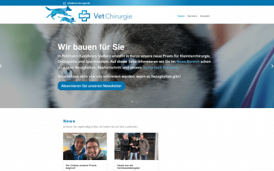 Neuer Web-Auftritt für vet-chirurgie.de